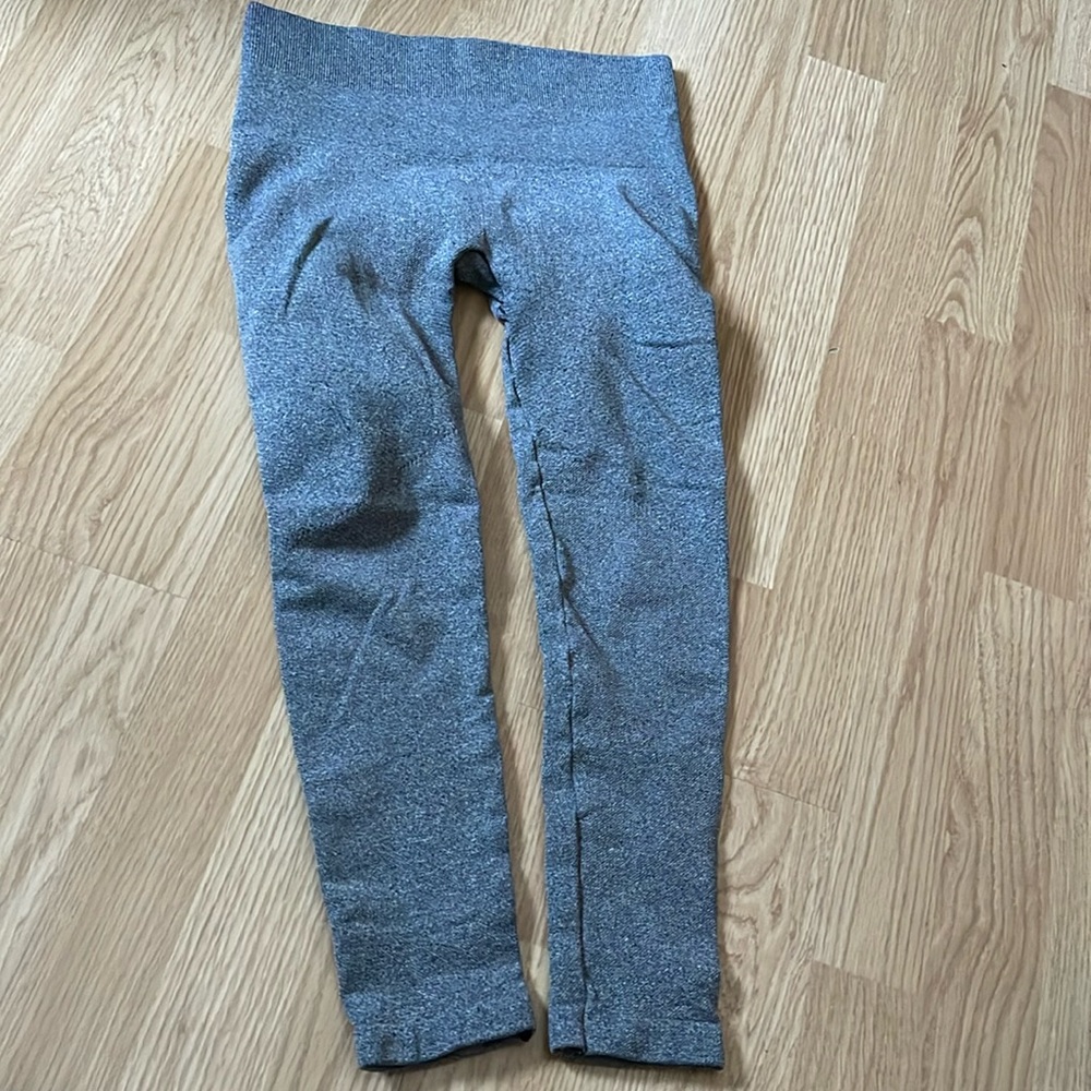 Vita LA leggings size medium gray super stretch Anna Victoria discontinued